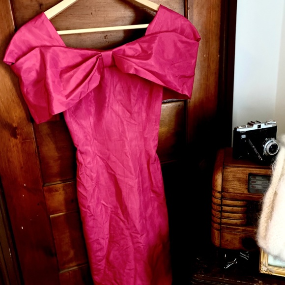 Vintage dress and stole - Picture 2 of 6